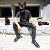 Cat Rhinestone Tee