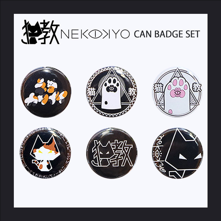 NEKOKYOオリジナル缶バッジセットが発売！