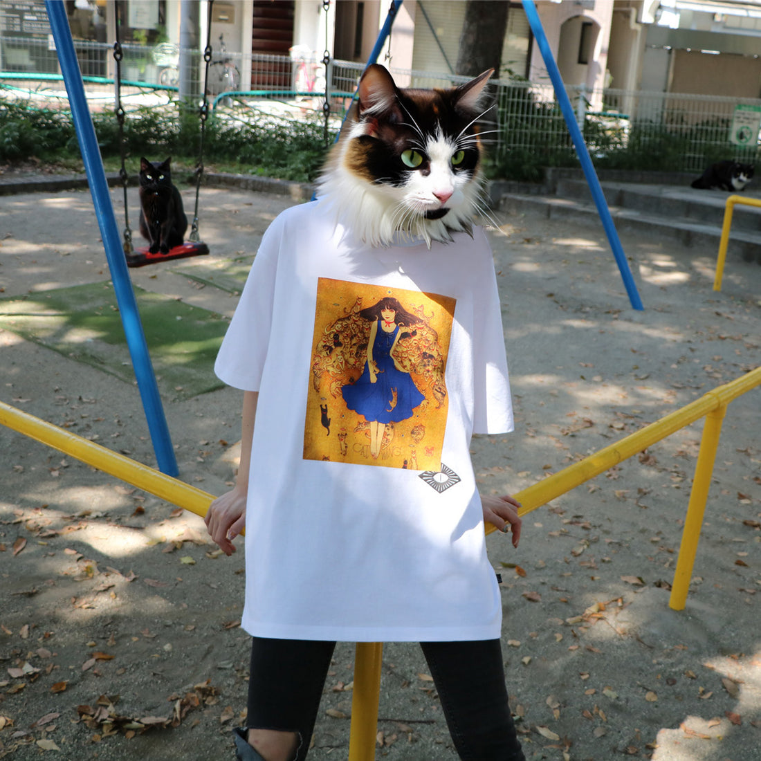 CAT WING Tee White / Original
