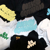 【OUTLET・50％OFF】NEKOKAWAII Tee Black / Sky Blue